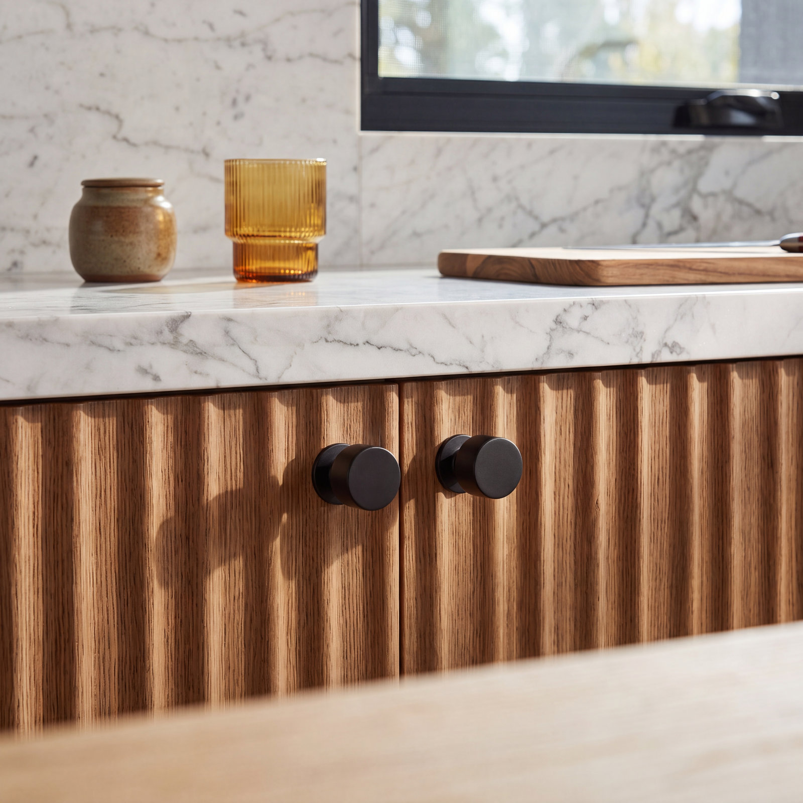 Circle Knob Knob, Black