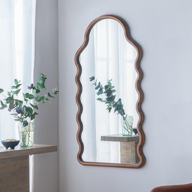 Miroir 30 po x 1,5 po x 55 po avec cadre unique