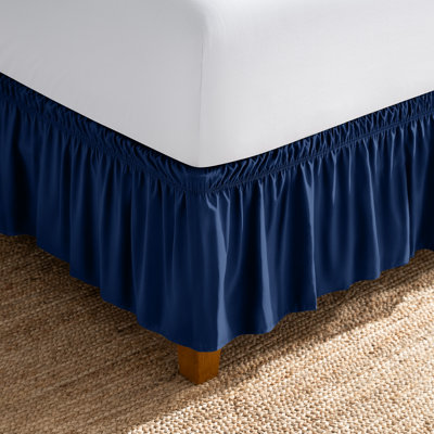 Ruffled Wrap Around Bed Skirt