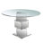 Glass Top Dining Set