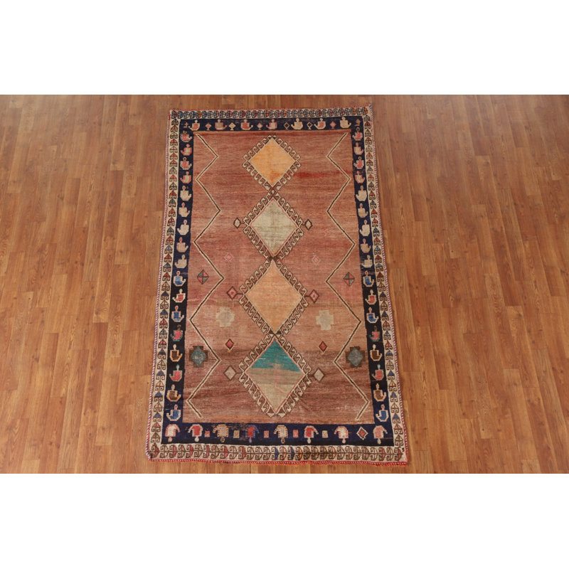 Tapis perse Gabbeh Qashqai 4 x 7