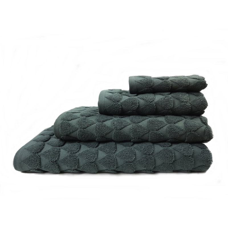 100% Cotton Plush Jacquard Bath Sheet, Laurel