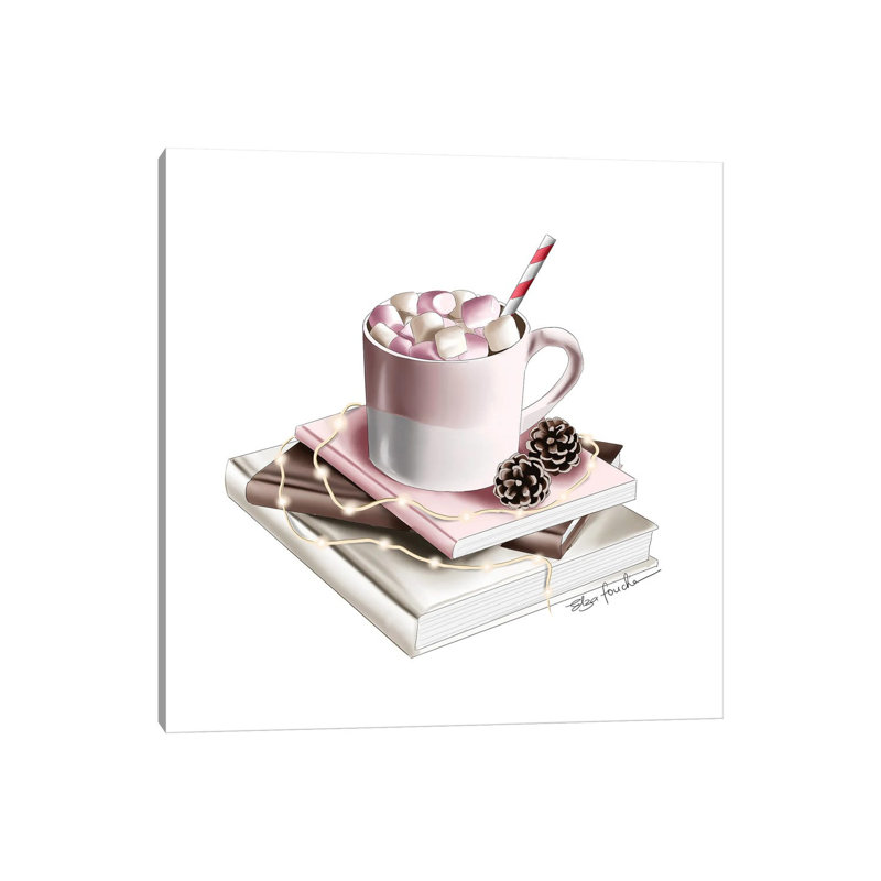 Hot Chocolate by Elza Fouche - Wrapped Canvas Print, 45.72 cm H x 45.72 cm W x 1.91 cm D