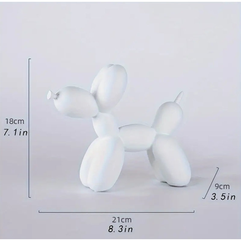Balloon Dog Creative Simple Desktop Personality Modern Décor Pink
