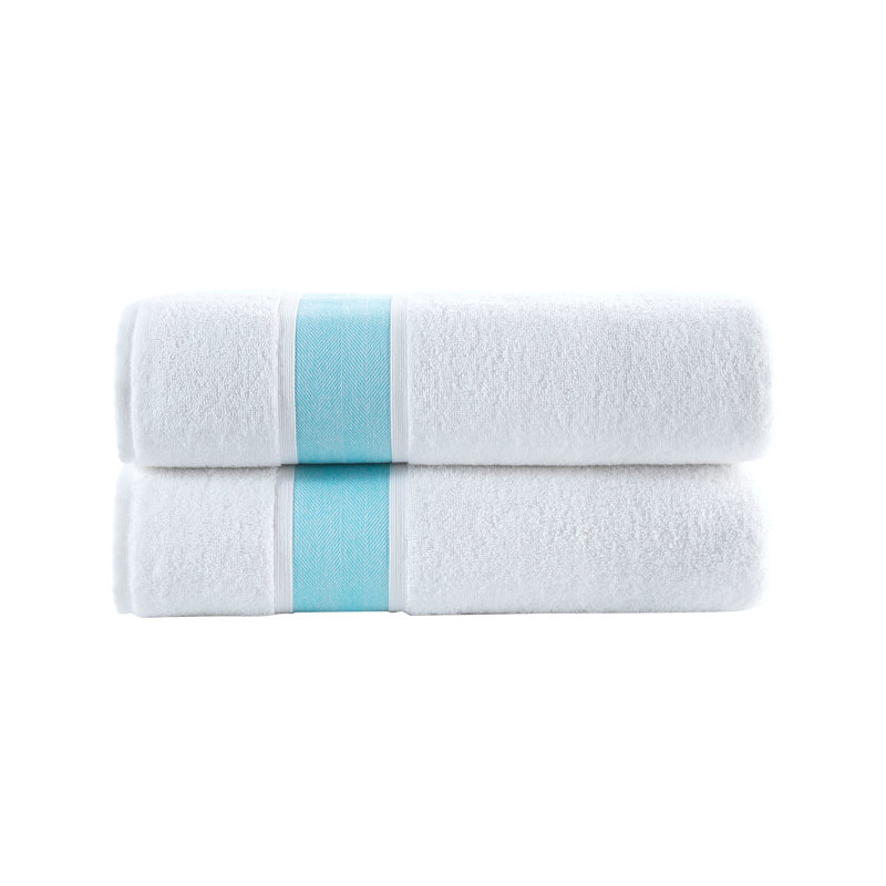 Drap de bain en coton, Verre de mer