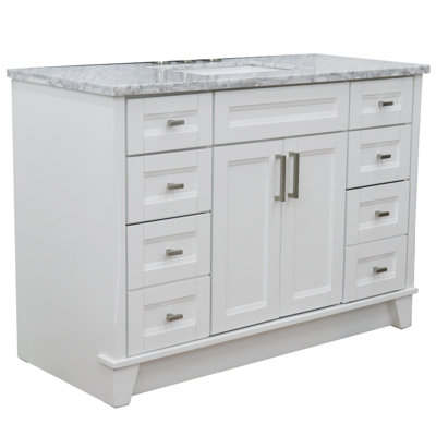 Abdikadir 49'' Single Bathroom Vanity with Top