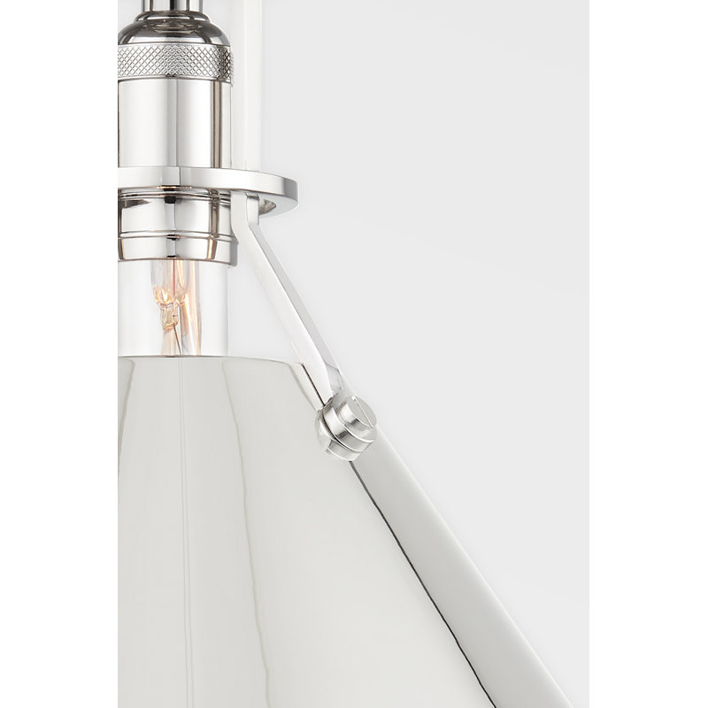 Metal No. 2 Pendant by Mark D. Sikes, Polished Nickel