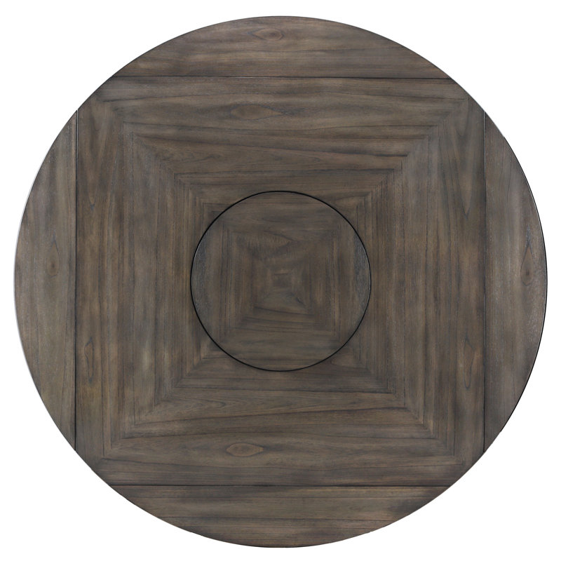 Dowdey Extendable Solid Wood Base Dining Table