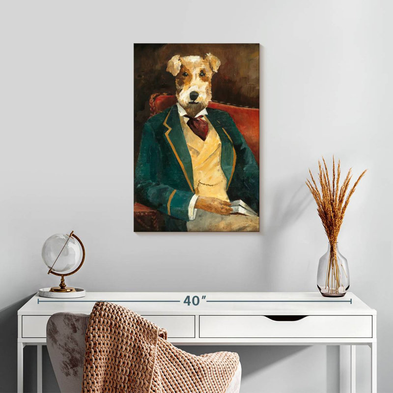 Brampt Edgar Allen Paw, 24" H x 16" W