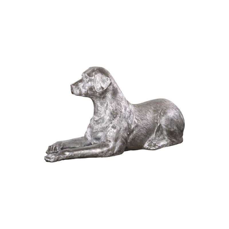 Animals Laying Labrador Statue