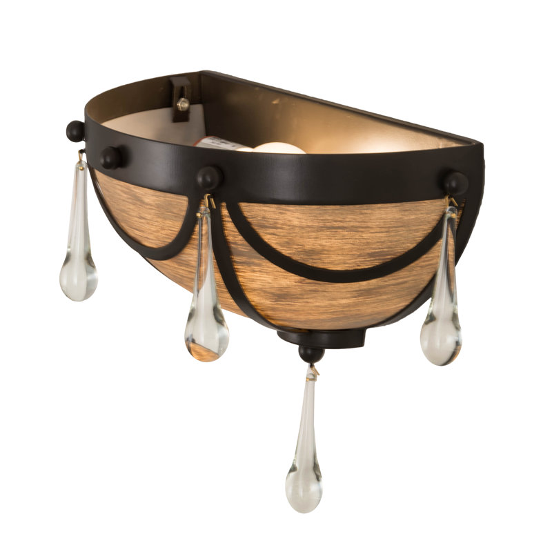 1 - Light Flush Mounted Sconce