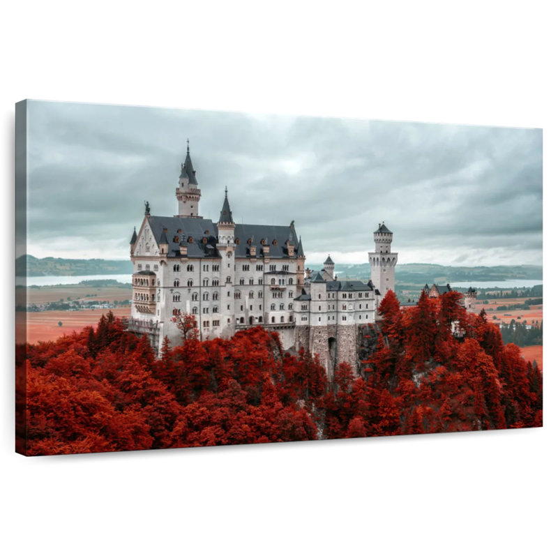 Lilie Grand Neuschwanstein Castle, 34" H x 51" W