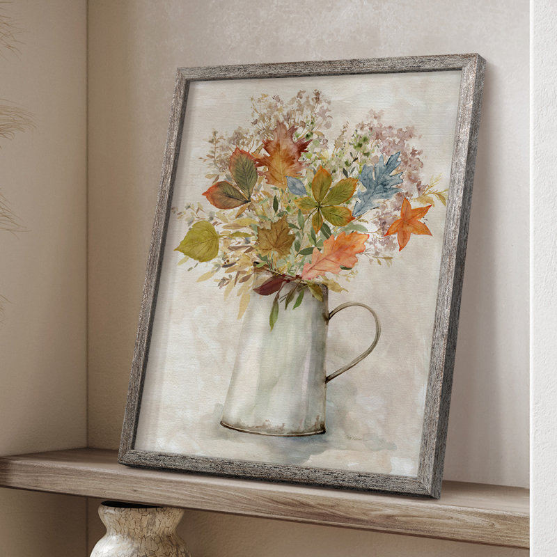 Autumn Bouquet II, reproduction encadrée - bois massif 49252, H 21 po x l 17 po