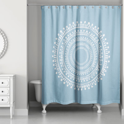 Rideau de douche simple Ayodeji