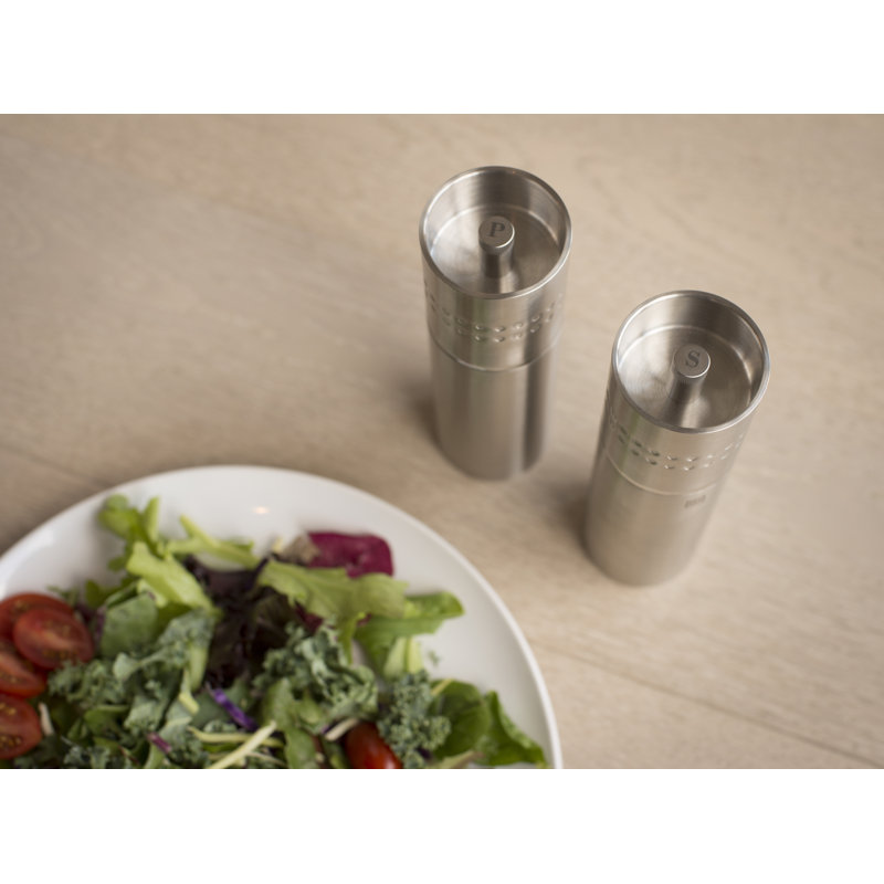 Ensemble moulin à poivre et sel de cuisine huche