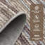 Tapis de couloir lavable Tapis décoratif moderne à motif abstrait antidérapant à poils longs sans rayures-57897250