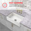 33'' L Single Bowl Fireclay Kitchen Sink-87700341