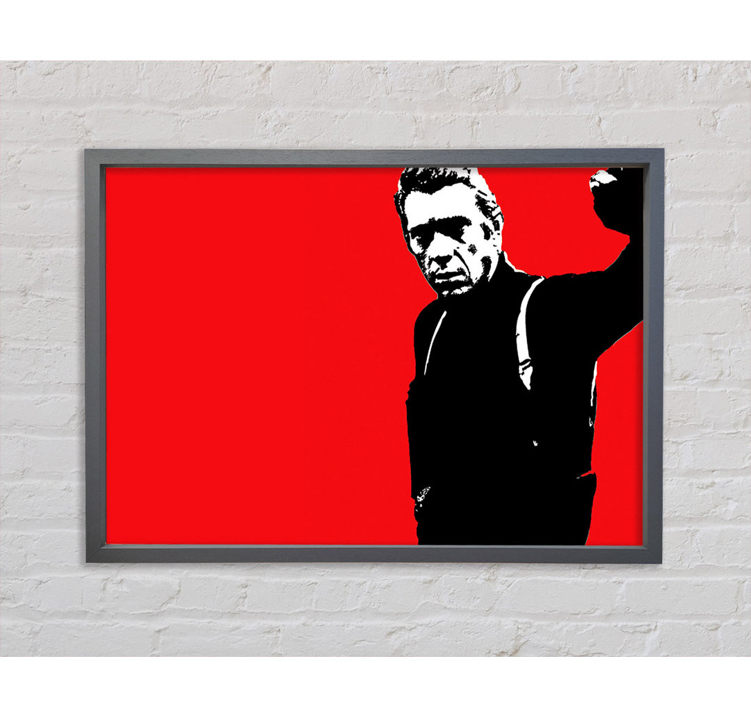 Steve Mcqueen Rot - Druck