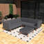 4-Pieces Outdoor Wicker Sofa Set-1370027931-1370027930