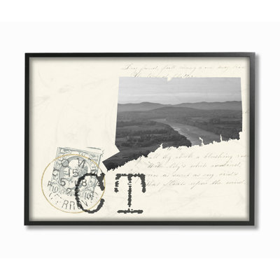 Photographie "connecticut noir et blanc sur papier crème" par daphné polselli