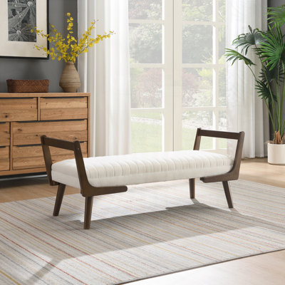 Banc rembourré 52 po