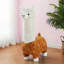 Fauteuil d'appoint en alpaga à housse-604422475