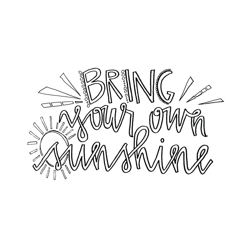 Bring Your Sun - Wrapped Canvas Print, 30cm H x 46cm W x 3.8cm D