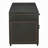 Linehan Solid Wood Iron Executive Desk