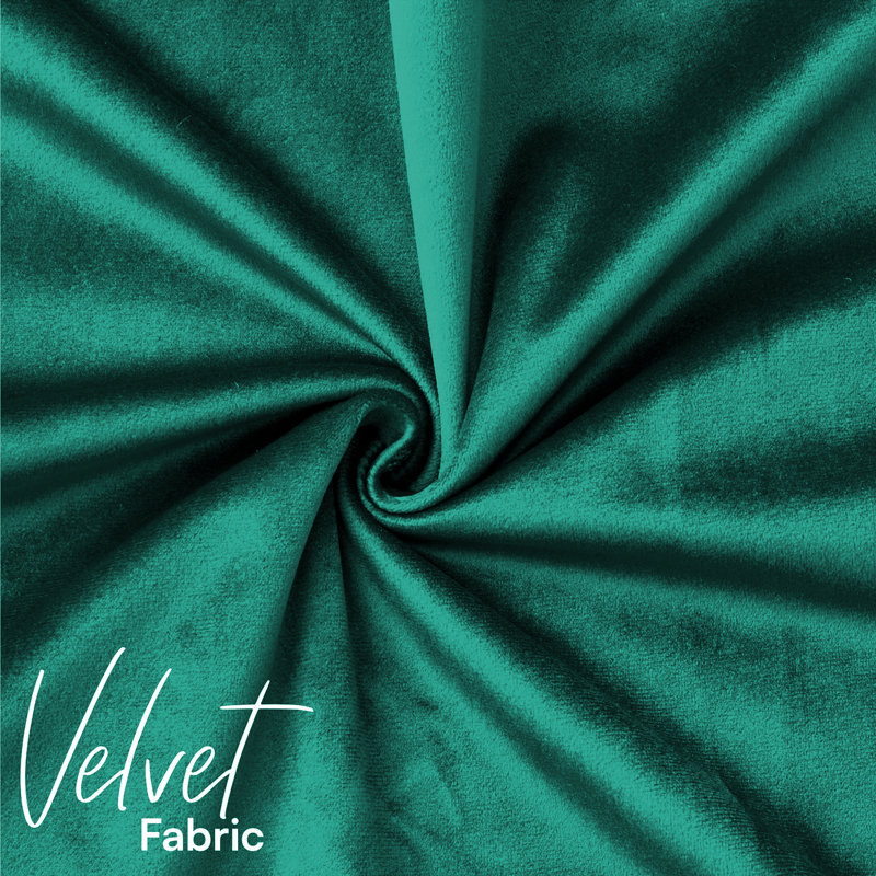 Luxurious Velvet Cushion Covers for Sofa Or Bed (Set Of 2), Green