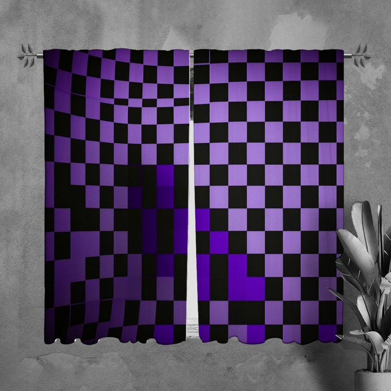 Morne Room Darkening Curtain Pair, 20" W x 82" L