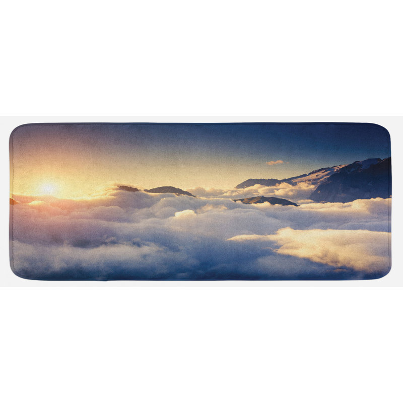 Tapis de cuisine paysage