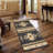 Tribes Black  Southwest Area Rug-1857260623
