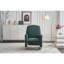 Chaise berçante en coton et lin-248730929