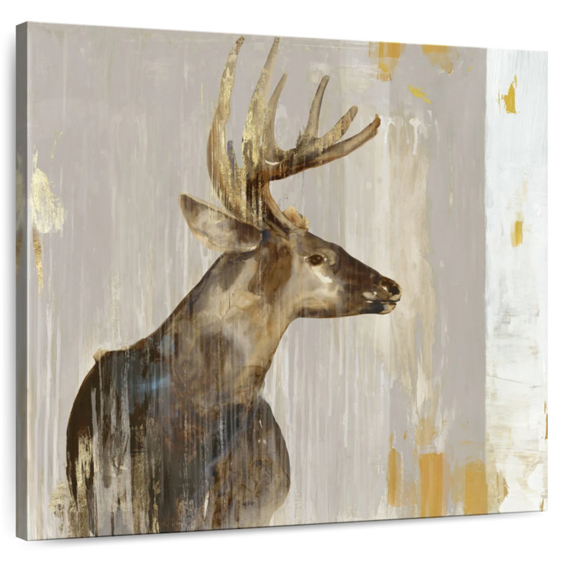 Brampt Stag II, 39" H x 39" W