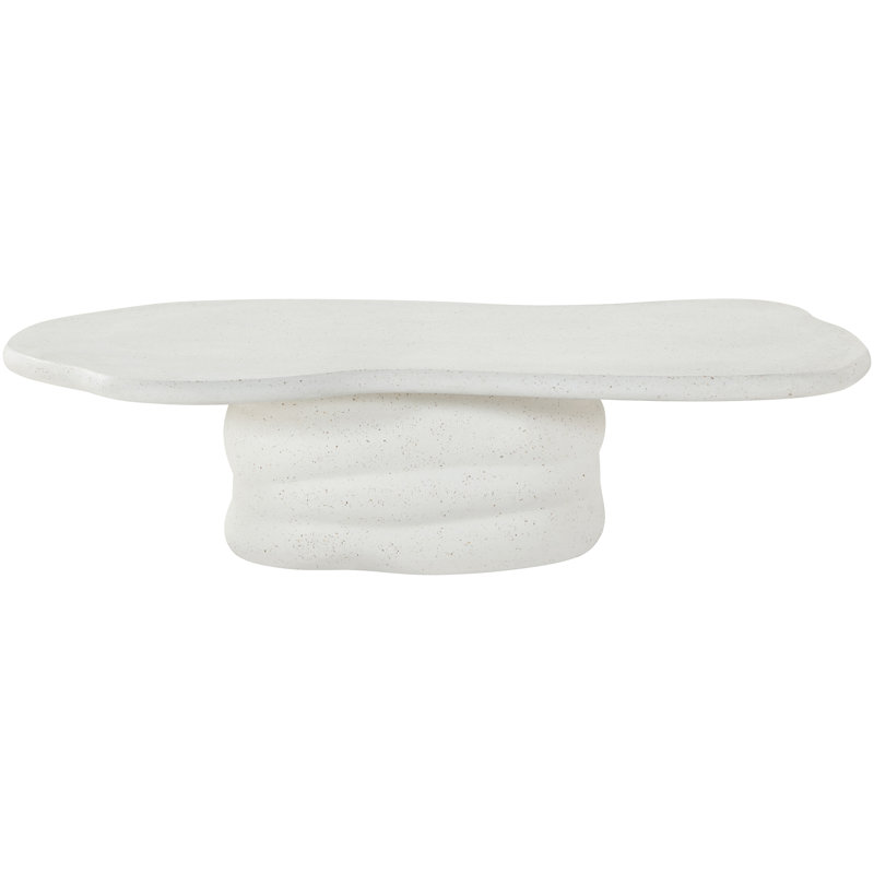 Table basse Branna, Terrazzo ivoire
