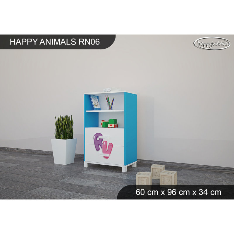 60cm W Kids Cube, Blue