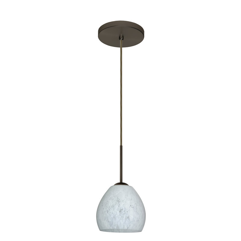 Eynesil 1 - Light Single Pendant, Xenon or Incandescent, Bronze, Carrera