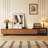 Coleyville Modern Extendable TV Stand for TVs up to 85", Reversible Low-Profile Media Console with 3 Drawers