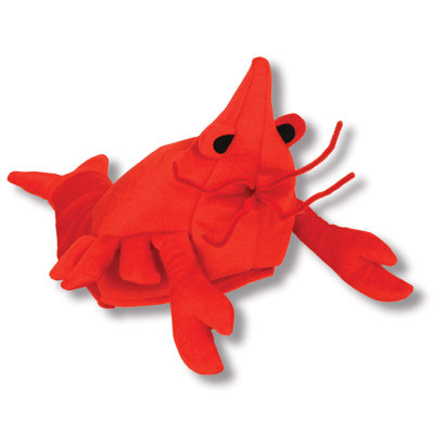 Plush Crawfish Hat - Pack of 6