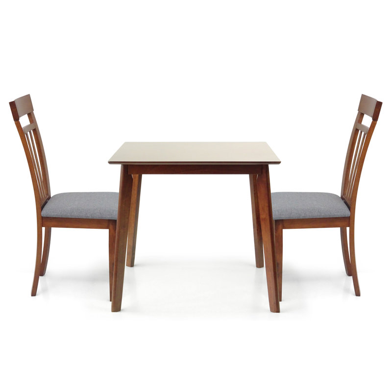 18'' H Upholstered Side Chair, 2, Medium Brown