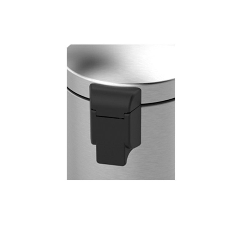 Fingerprint Resistant Stainless Steel Pedal Trash Can Set