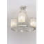 Ravens Glass Semi Flush Mount