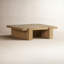 Table basse Finnian - pin blond clair