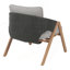 Chaise de patio avec coussins (ensemble de 2)-1409878741