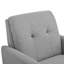 Fauteuil capitonné et rembourré-114218212