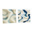 Dadra - Ensemble de 2 peintures murales abstraites en acrylique-103926315