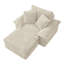 Canapé avec repose-pieds Khalif-112366080
