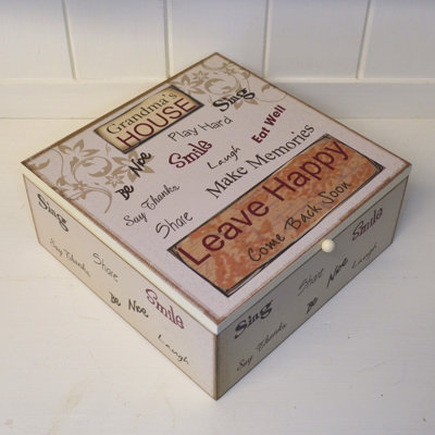 Bethune Handmade Wooden Memory Box