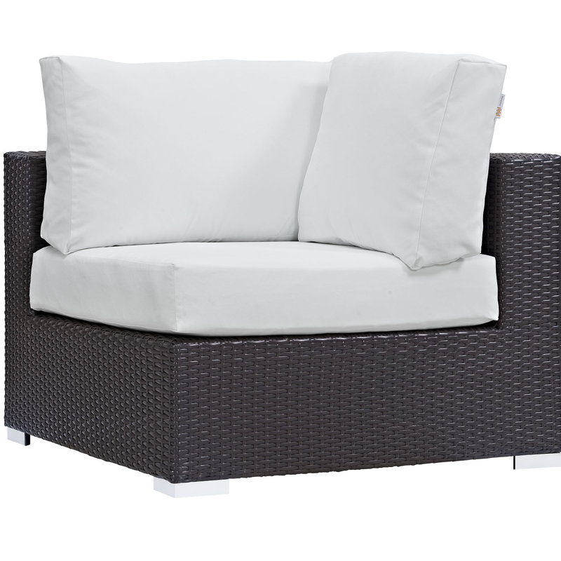 Ensemble modulaire d'extérieur 7 pièces Convene, Blanc