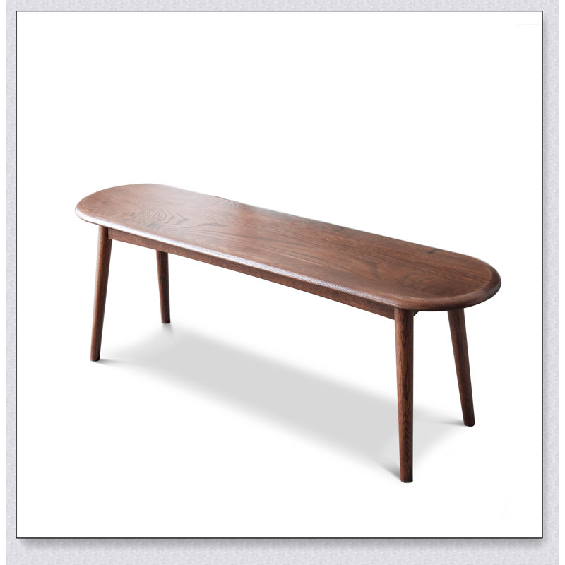 Natural Oak Wood for Dining Bench Table Bench for Living Room